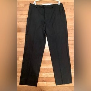 Brooks Brothers 44x34 1818 Madison Men's Gray 100% Wool Flat Front Dress Pants